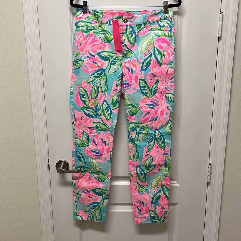NWT Lilly Pulitzer Kelly High Rise skinny ankle pant